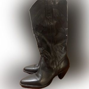 Women’s Leather Cowboy Boot